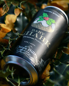 Baby BPAVK Christmas Pudding - Three Hills Brewing - Christmas Pudding Pastry Stout, 5.5%, 440ml Can
