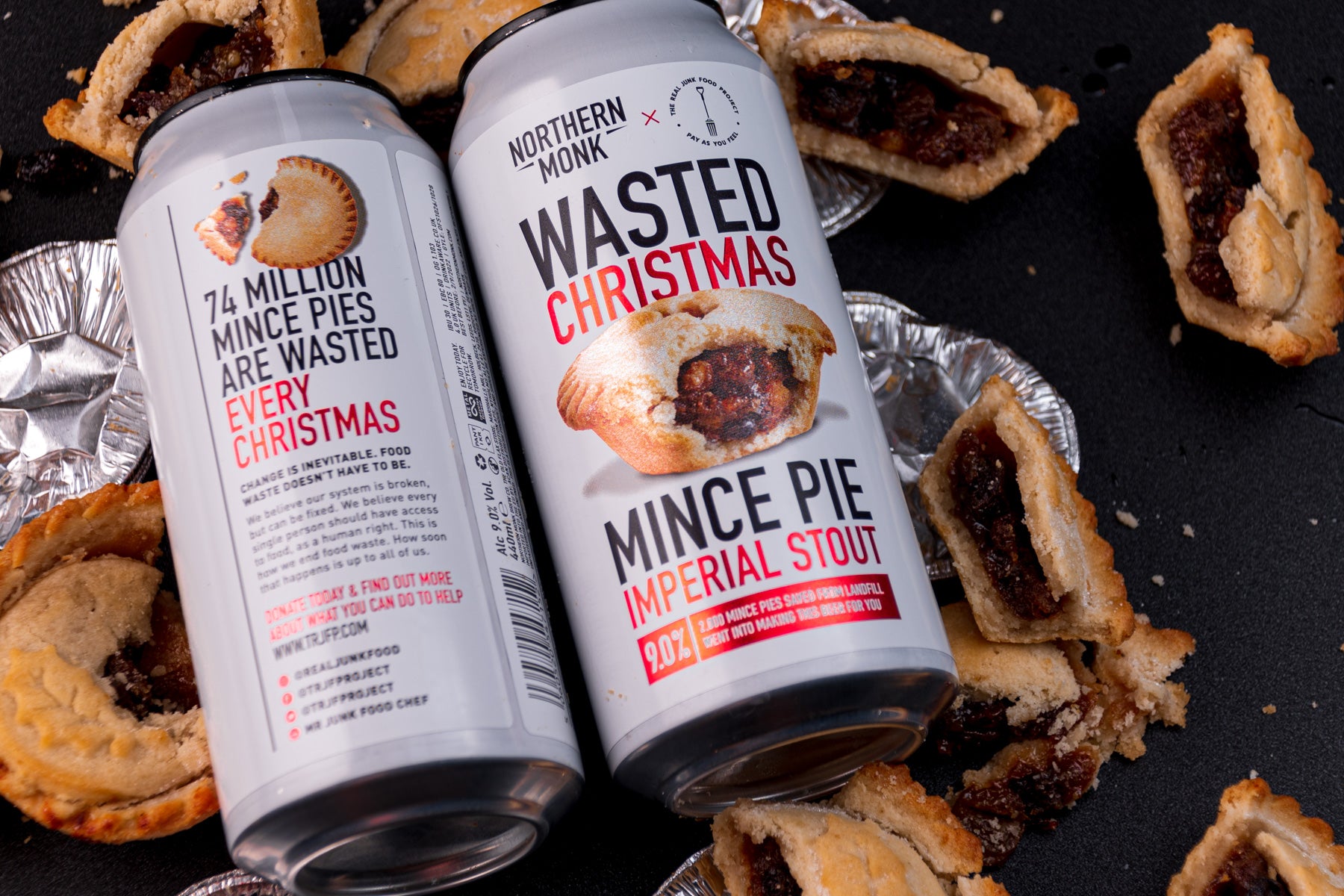 Wasted Christmas Northern Monk X The Real Junk Food Project