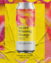 Load image into Gallery viewer, Award Winning Orange - Maltgarden - Orange Ice Cream Pastry Sour, 5.6%, 500ml Can
