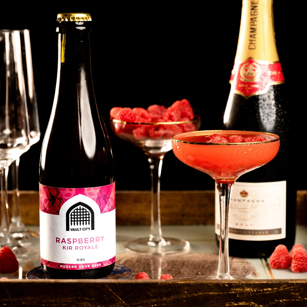 Raspberry Kir Royale - Vault City -  Raspberry Kir Royale Sour, 11.5%, 375ml Bottle