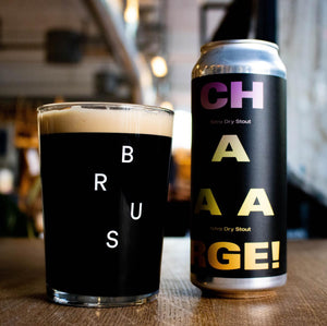 Chaaarge! - To Øl - Nitro Dry Stout, 4%, 500ml Can