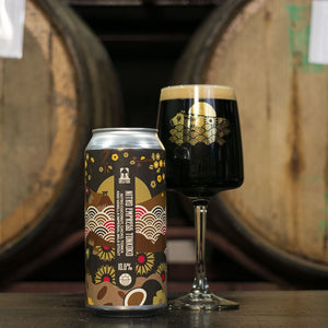 Nitro Empress Tonkoko - Brew York - Nitro Imperial Milk Stout w/ Tonka Beans, Vanilla, Coconut & Cacao, 10.6%, 440ml Can