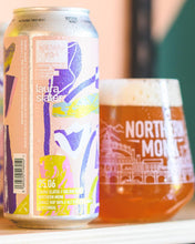 Load image into Gallery viewer, 25.06 Golden Hour - Northern Monk X Laura Slater - Single Hop DIPA Centennial, 8%, 440ml Can
