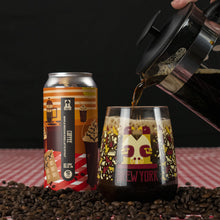 Load image into Gallery viewer, 6th Birthday Coffee - Brew York X Siren Craft Brew - Maple Mocha Iced Latte Imperial Stout, 10%, 440ml Can
