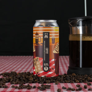 6th Birthday Coffee - Brew York X Siren Craft Brew - Maple Mocha Iced Latte Imperial Stout, 10%, 440ml Can