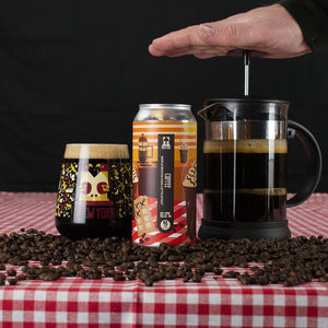 6th Birthday Coffee - Brew York X Siren Craft Brew - Maple Mocha Iced Latte Imperial Stout, 10%, 440ml Can