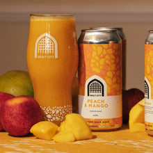 Load image into Gallery viewer, Peach &amp; Mango Session Sour - Vault City - Peach &amp; Mango Session Sour, 4%, 440ml Can

