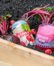 Load image into Gallery viewer, Beet &amp; Bramble - Northern Monk - Raspberry &amp; Beetroot Smoothie Pale Ale, 4.5%, 330ml Can

