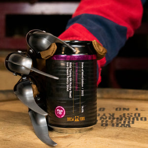Wild Turkey BA Rocky Road Ice Cream Pastry Stout - Brew York - Wild Turkey Bourbon Barrel Aged Rocky Road Ice Cream Pastry Stout, 14%, 330ml Can