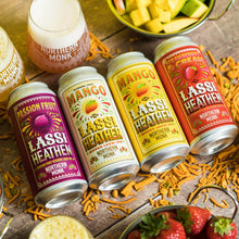 Load image into Gallery viewer, Alcohol Free Mango Lassi Heathen - Northern Monk - Alcohol Free Mango Lassi IPA, 0.5%, 440ml Can
