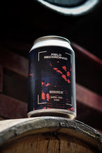 Load image into Gallery viewer, Monument - North Brewing Co X Field Recordings - Bourbon, Rum &amp; Scotch Barrel Aged Imperial Stout, 11%, 330ml Can
