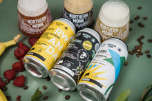 Load image into Gallery viewer, OFS079 - Northern Monk X Kweza Brewery - Banana Raspberry Jasmine Fruited Ale, 5.5%, 440ml Can
