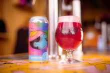 Load image into Gallery viewer, Forever Buzzing - Left Handed Giant - Fruited Gose with Tayberry, Blackberry, Raspberry and Sea Salt, 5.5%, 440ml Can
