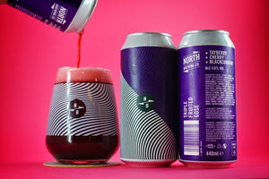 Triple Fruited Gose - North Brewing Co - Tayberry, Cherry & Blackcurrant  Gose, 4.6%, 440ml Can