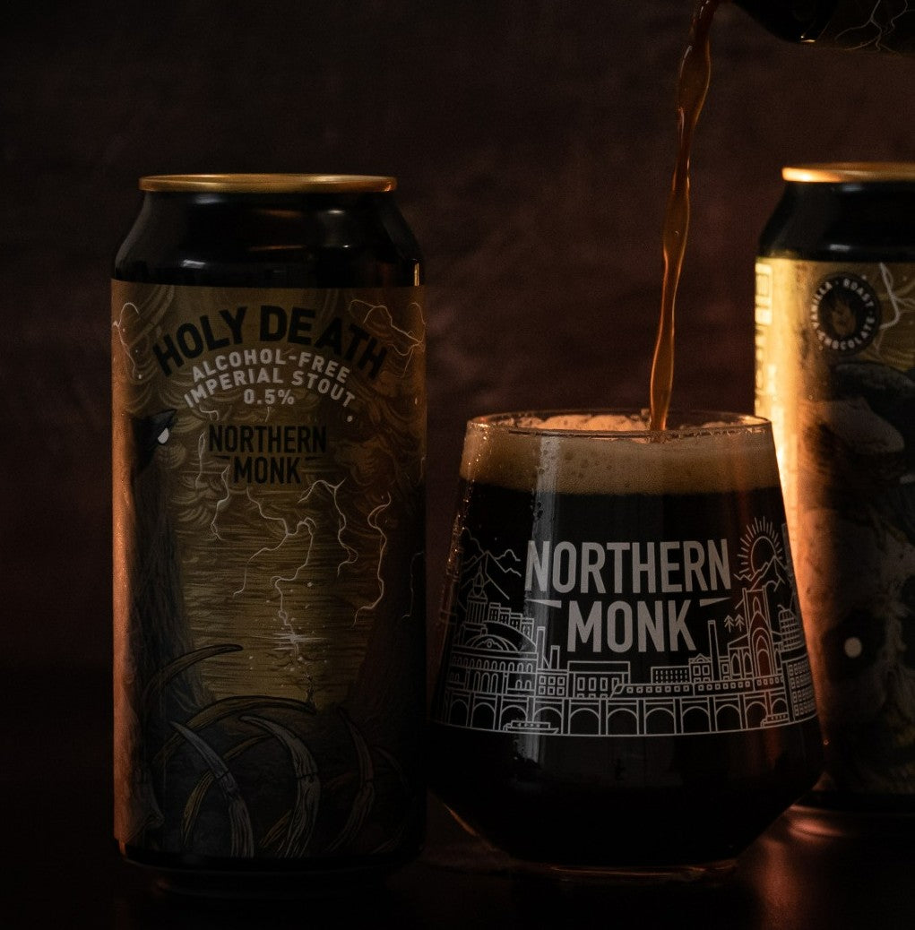 Holy Death - Northern Monk - Alcohol Imperial Stout, 0.5%, 440ml Can