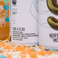 Load image into Gallery viewer, Once Twice Three Times A Dream Line Forms Whale - Northern Monk X Finback X Vitamin Sea Brewing - DDH IPA, 7.4%, 440ml Can
