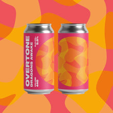 Load image into Gallery viewer, Dragons Awake - Overtone Brewing Co - Red Dragonfruit, Mango &amp; Tayberry Sour, 5.5%, 440ml Can
