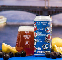 Load image into Gallery viewer, OFS089 - Northern Monk - Cherry &amp; Lemon Sour, 4.9%, 440ml Can
