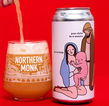 Load image into Gallery viewer, 36.02 Jesus Christ He Is Massive - Northern Monk X Chris (Simpsons Artist) - DDH IPA, 7.2%, 440ml Can
