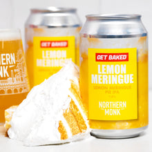 Load image into Gallery viewer, Lemon Meringue - Northern Monk X Get Baked - Lemon Meringue Pie IPA, 7%, 330ml Can
