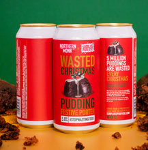 Load image into Gallery viewer, Wasted Christmas 2022 - Northern Monk X Surplus To Purpose - Christmas Pudding Festive Porter, 5%, 440ml Can
