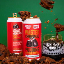 Load image into Gallery viewer, Wasted Christmas 2022 - Northern Monk X Surplus To Purpose - Christmas Pudding Festive Porter, 5%, 440ml Can
