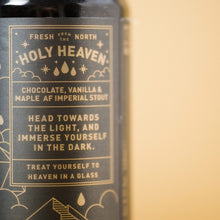 Load image into Gallery viewer, Holy Heaven - Northern Monk - Alcohol Imperial Stout with Maple, Chocolate &amp; Vanilla, 0.5%, 440ml Can
