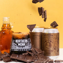 Load image into Gallery viewer, Heaven 2022 Edition - Northern Monk - Heaven Hill Bourbon Barrel Aged Imperial Stout w/ Chocolate, Maple Syrup &amp; Vanilla, 12.5%, 330ml Can
