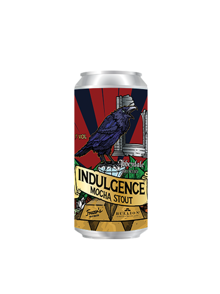 Indulgence - Abbeydale Brewery - Gluten Free Mocha Stout, 7.4%, 440ml Can