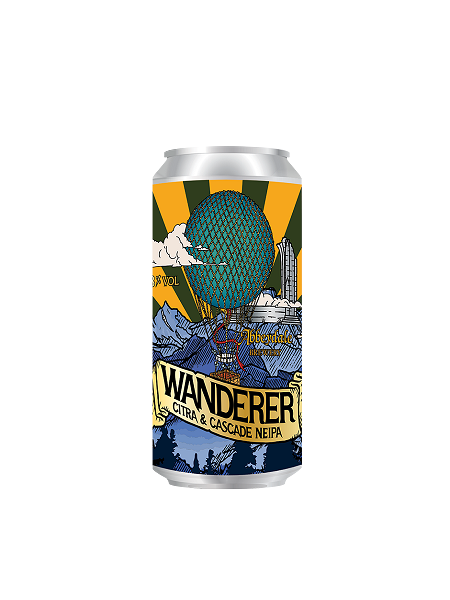 Wanderer - Abbeydale Brewery - Gluten Free Citra & Cascade NEIPA, 6.8%, 440ml