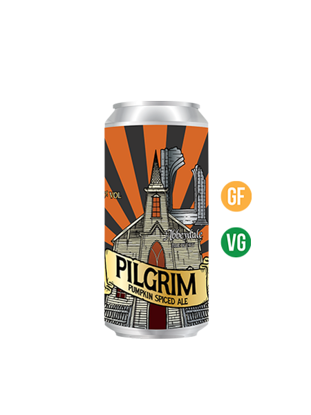 Pilgrim - Abbeydale Brewery - Gluten Free Pumpkin Spiced Ale, 5%, 440ml Can