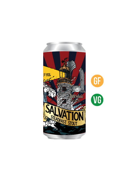 Salvation - Abbeydale Brewery - Gluten Free Steadfast Stout, 4.8%, 440ml Can
