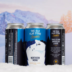 The Old Flax Store Sessions - Northern Monk - American Lager, 4%, 440ml Can