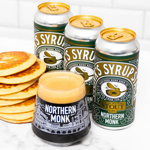 Monk's Syrup Stack - Northern Monk - Canadian Pancake Breakfast Stout, 6%, 440ml Can