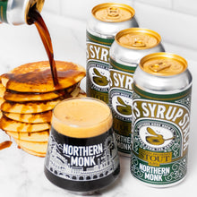 Load image into Gallery viewer, Monk&#39;s Syrup Stack - Northern Monk - Canadian Pancake Breakfast Stout, 6%, 440ml Can
