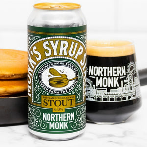Monk's Syrup Stack - Northern Monk - Canadian Pancake Breakfast Stout, 6%, 440ml Can