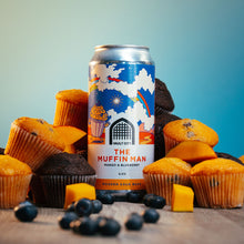 Load image into Gallery viewer, The Muffin Man - Vault City - Mango &amp; Blueberry Sour, 6%, 440ml Can
