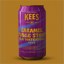 Load image into Gallery viewer, Caramel Fudge Stout Old Watermill 2022 Edition - Brouwerij Kees - Old Watermill Bourbon Barrel Aged Imperial Caramel Fudge Stout, 11.6%, 330ml Can
