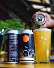 Load image into Gallery viewer, Flat Moon Society - North Brewing Co - Alcohol Free Peach Pale Ale, 0.5%, 440ml Can
