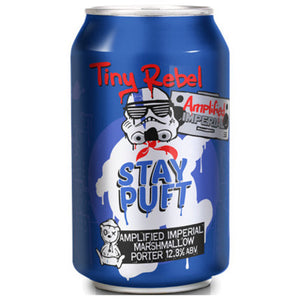 Amplified Imperial Stay Puft - Tiny Rebel - Amplified Imperial Marshallow Porter, 12.8%, 330ml Can