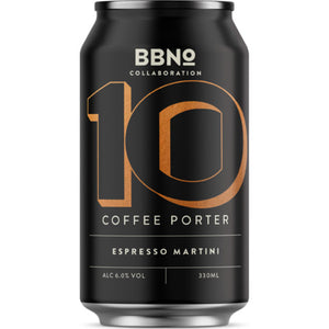 10 | Coffee Porter Espresso Martini - Brew By Numbers - Coffee Porter Espresso Martini, 6%, 330ml Can