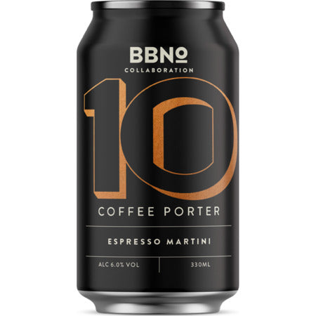 10 | Coffee Porter Espresso Martini - Brew By Numbers - Coffee Porter Espresso Martini, 6%, 330ml Can
