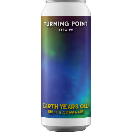 Earth Years Old - Turning Point Brew Co - Bru-1 & Citra Pale, 4.8%, 440ml Can