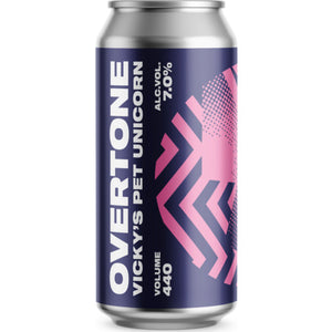 Vicky's Pet Unicorn - Overtone Brewing Co - DDH IPA, 7%, 440ml Can