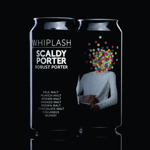 Scaldy Porter - Whiplash Beer - Robust Porter, 5.5%, 440ml Can