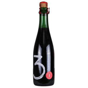 Intens Rood Oude Kriek 2017/18 Blend 85 - Brouwerij 3 Fonteinen - Belgian Cherry Lambic, 6.6%, 750ml Sharing Bottle