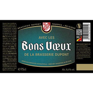 Avec Les Bons Vœux - Brasserie Dupont - Belgian Saison, 9.5%, 375ml Bottle