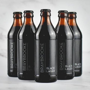 Black Lager - Braybrooke - Black Lager, 5.2%, 330ml Bottle