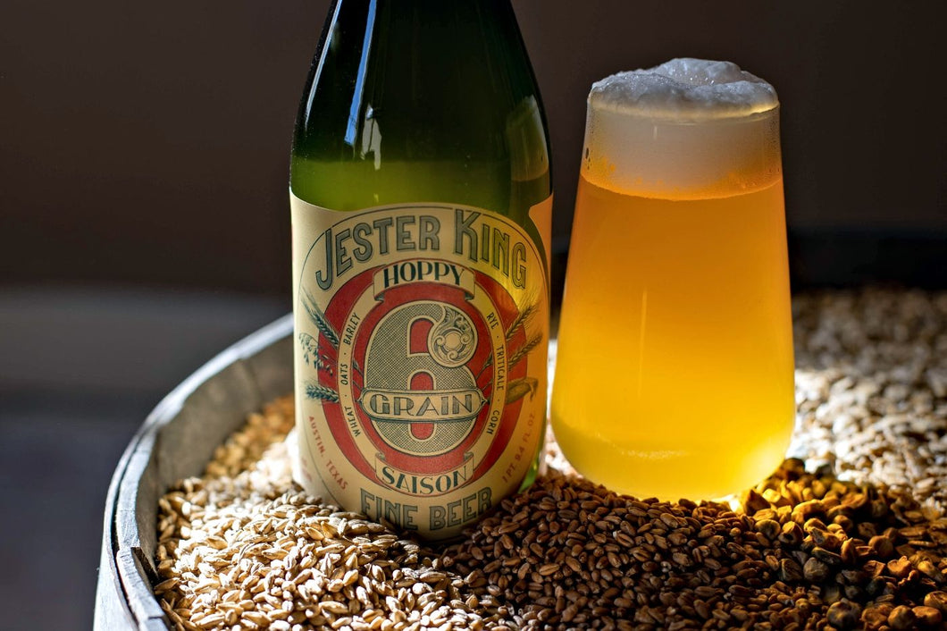 6 Grain Saison - Jester King - Dry Hopped Saison, 4.5%, 750ml Sharing Bottles