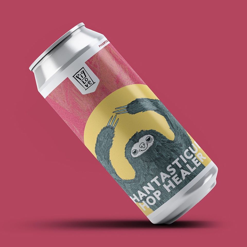 Phantasticum Hop Healer - Piglove Brewery - Amazonic IPA, 6.5%, 440ml Can